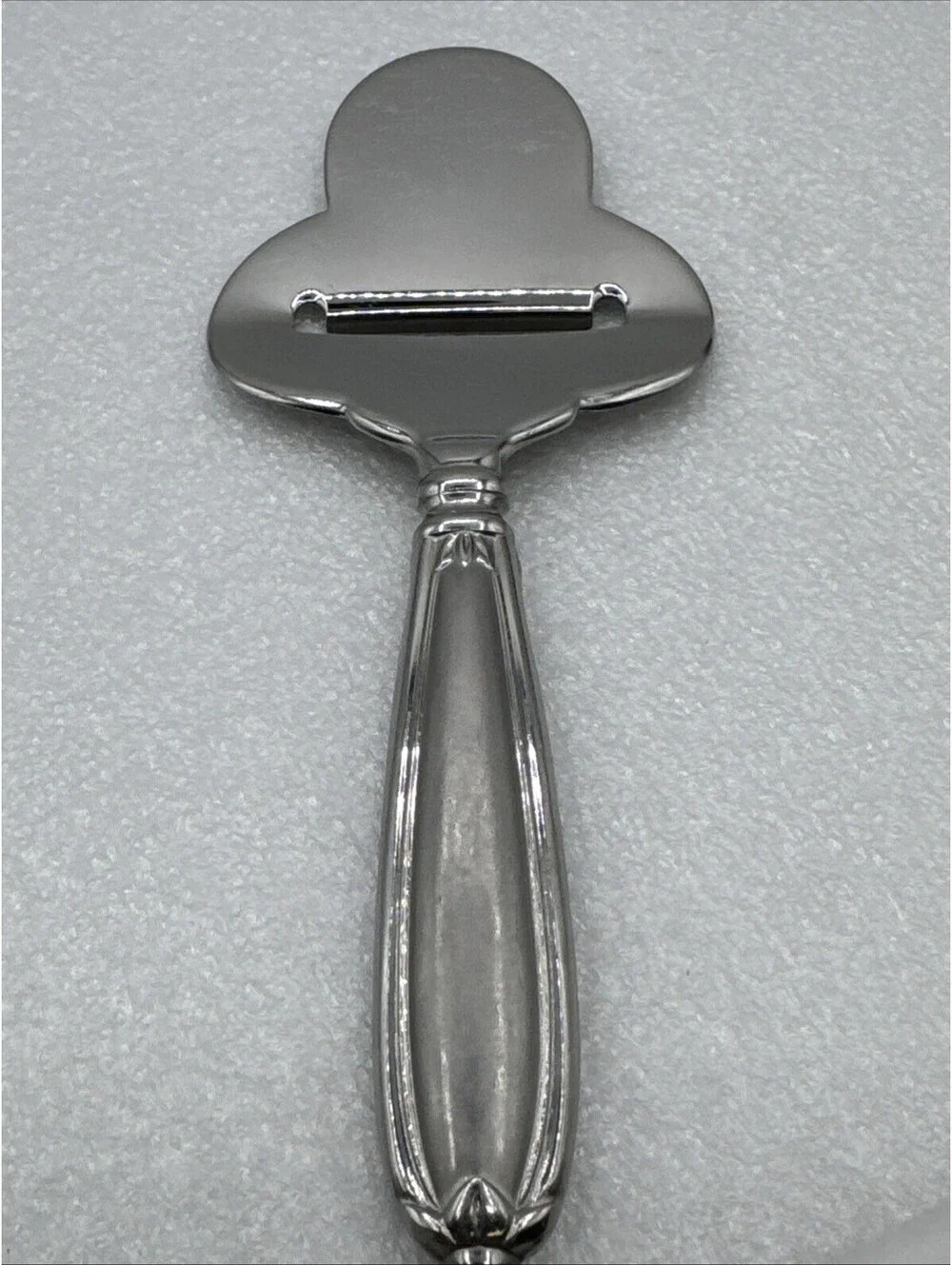 Princess House BARRINGTON Frosted 18/10 Stainless Flatware Cheese Plane 6.5”